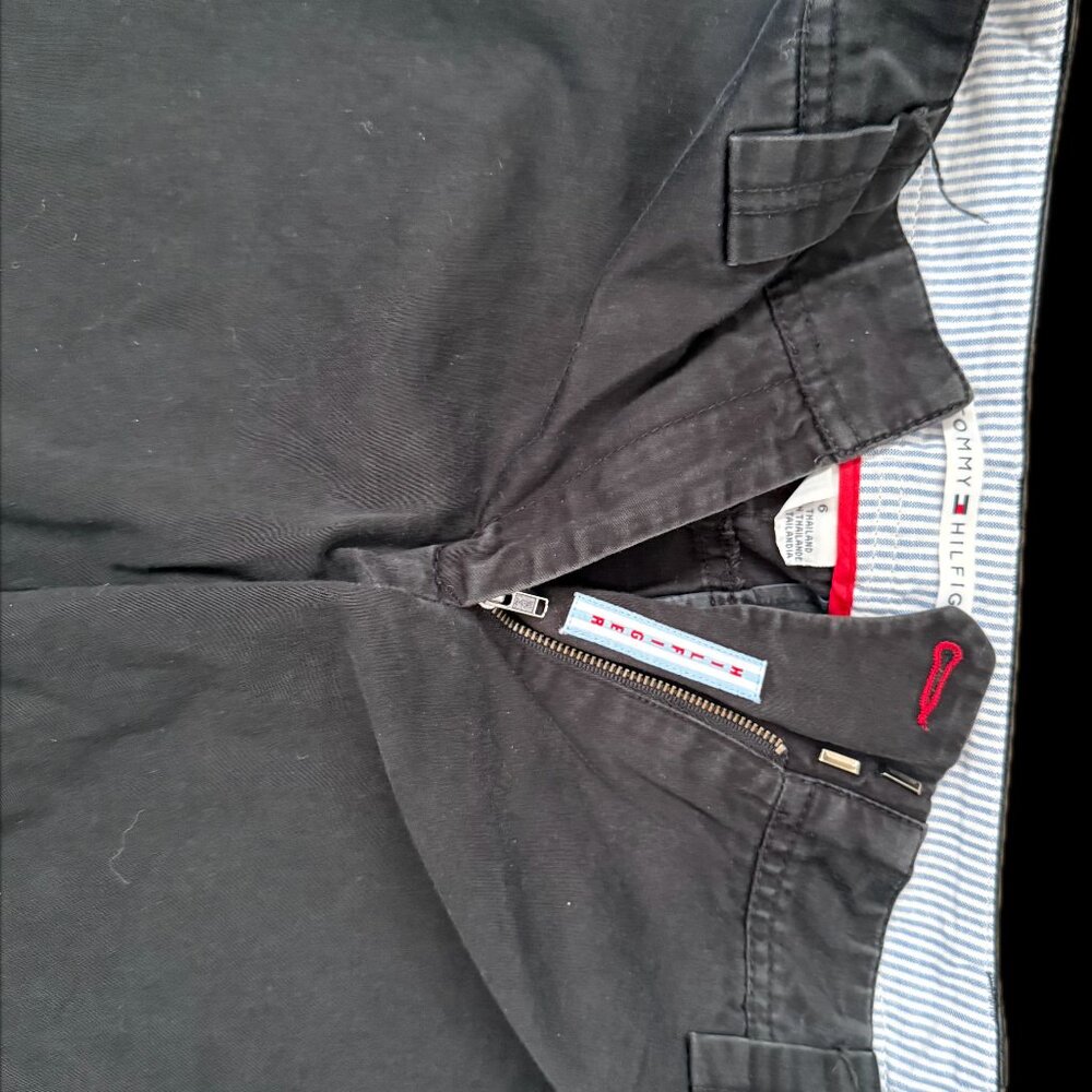 Women's Tommy Hilfiger Chinos/Casual Pants - Dark Gray/Black - Size 6